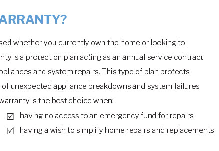 compare home warranty insurance